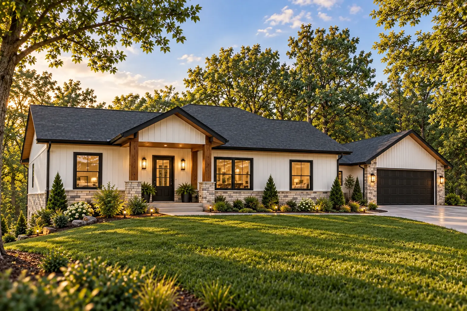The Woodridge exterior concept rendering