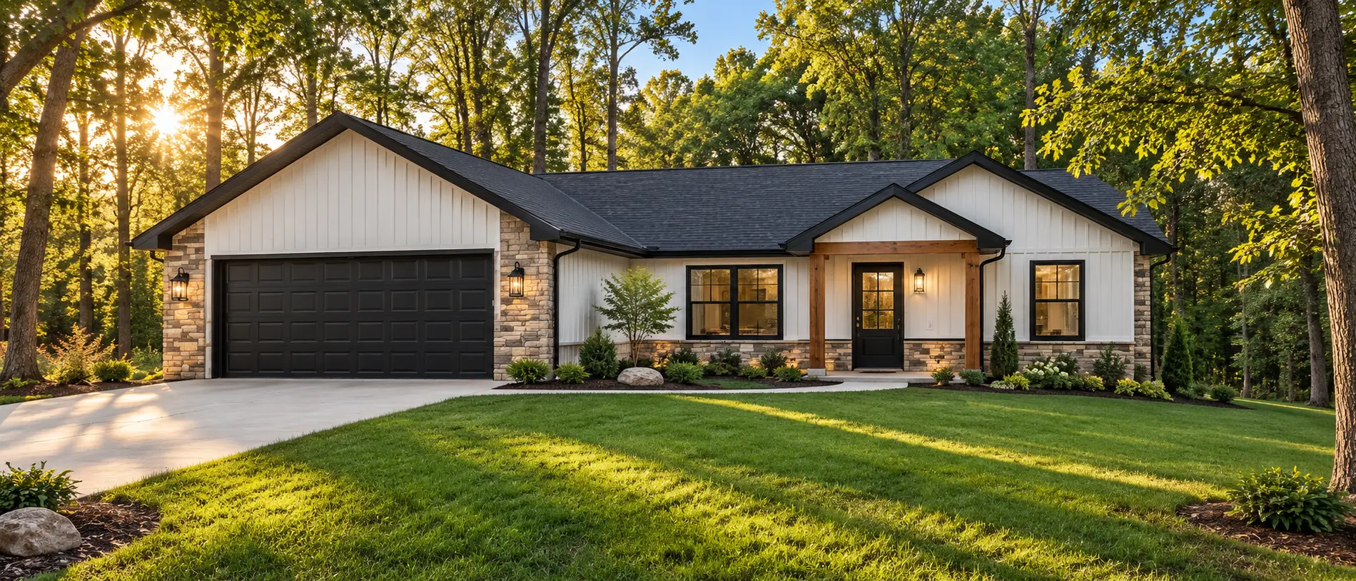Concept rendering of a Wright Homes style exterior